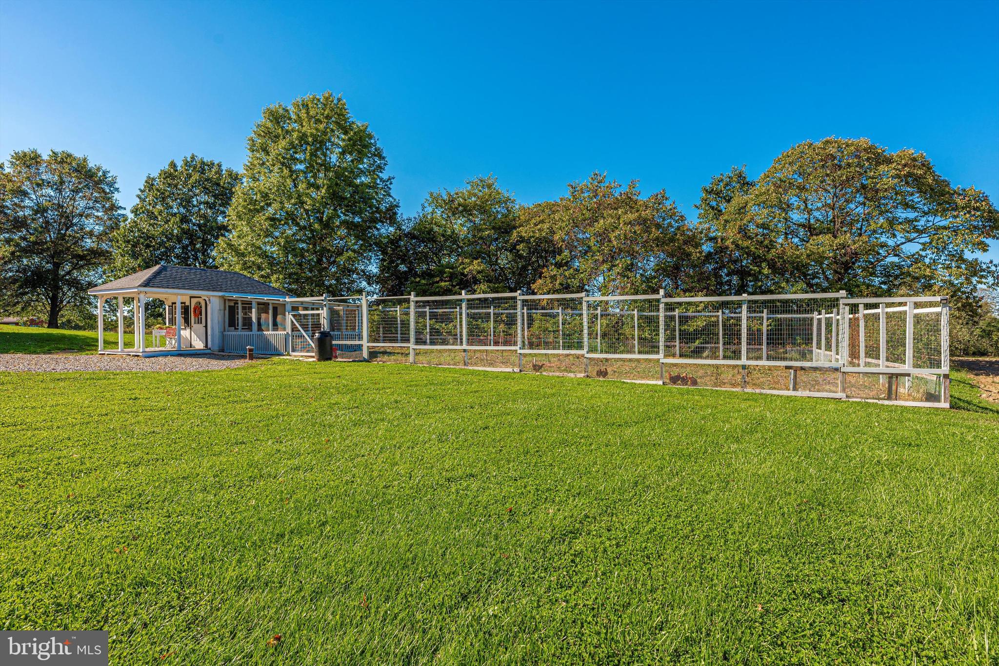 20806 Netz Road Boonsboro, MD 21713 - Photo 45 of 53 Chicken coop and fenced in garden area