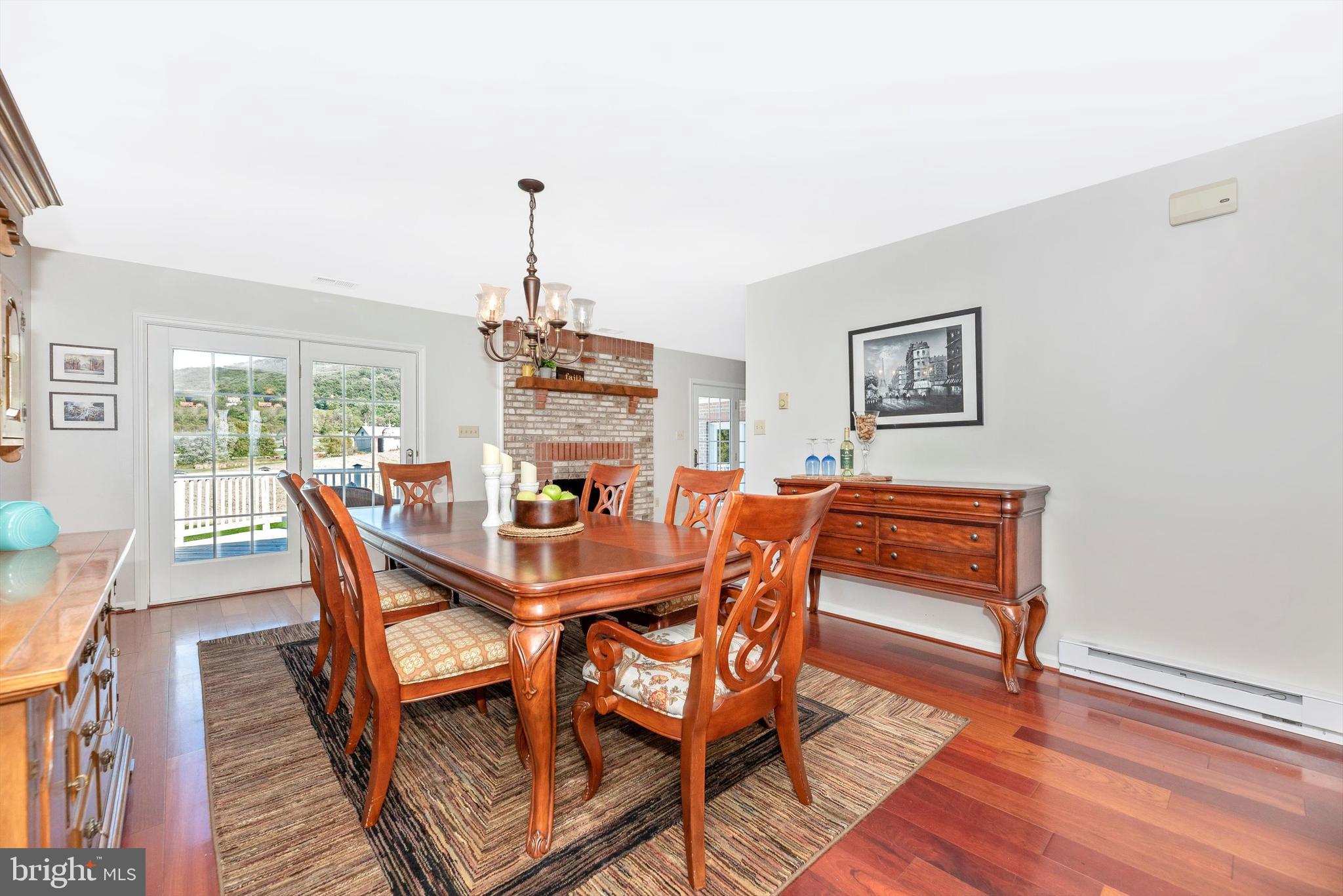 20806 Netz Road Boonsboro, MD 21713 - Photo 8 of 53 Large dining room with egress to deck