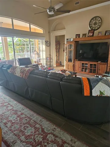 a bedroom with bed and window