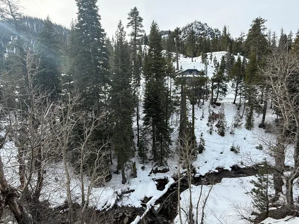 a view of outdoor space with mountain view