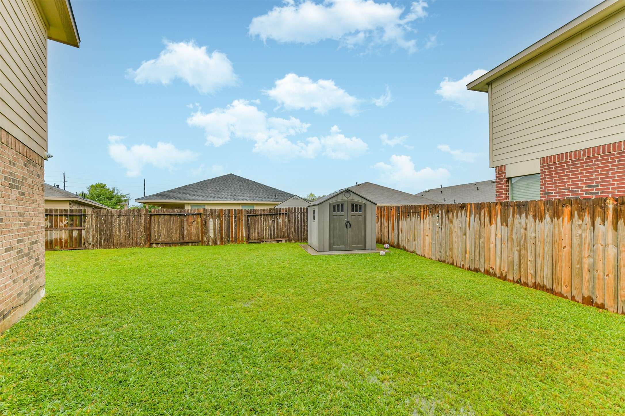 1607 Jaquima Valley Way Houston, TX 77049 - Photo 25 of 26 8x10 shed on slab, stays with home