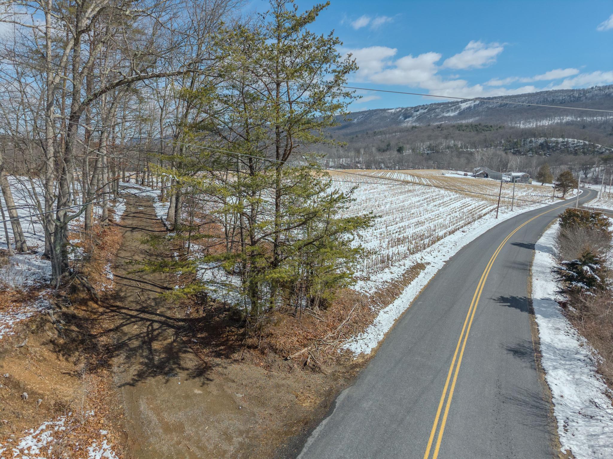 21697 View Drive Three Springs, PA 17264 - Photo 60 of 66 Scenic winter road through farmland scenery