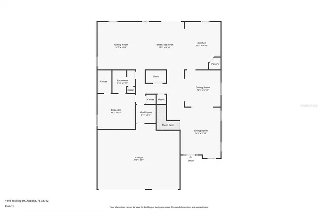 a picture of a floor plan