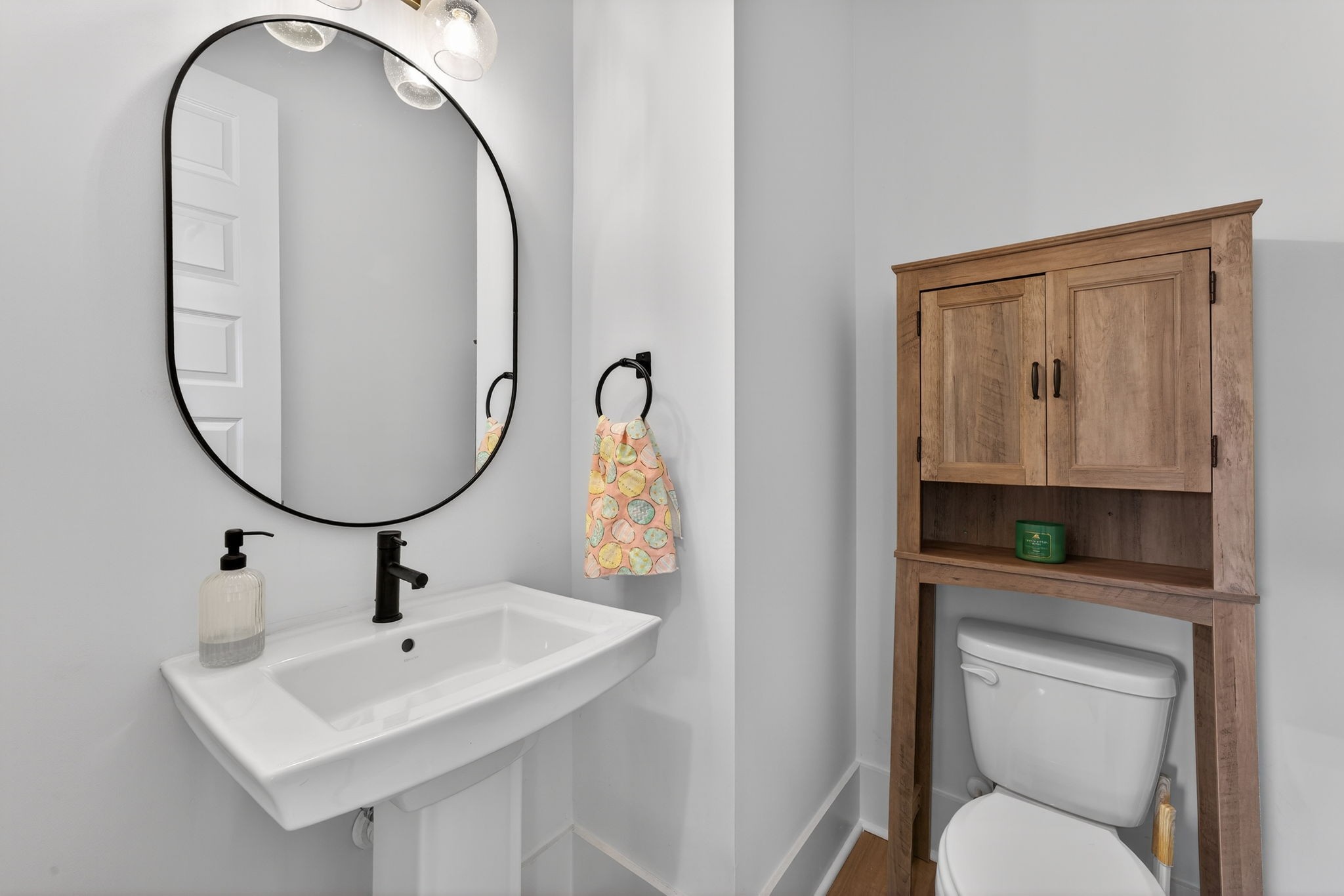 7780 Second Fiddle Way Arrington, TN 37014 - Photo 18 of 37 a bathroom with a toilet sink and mirror