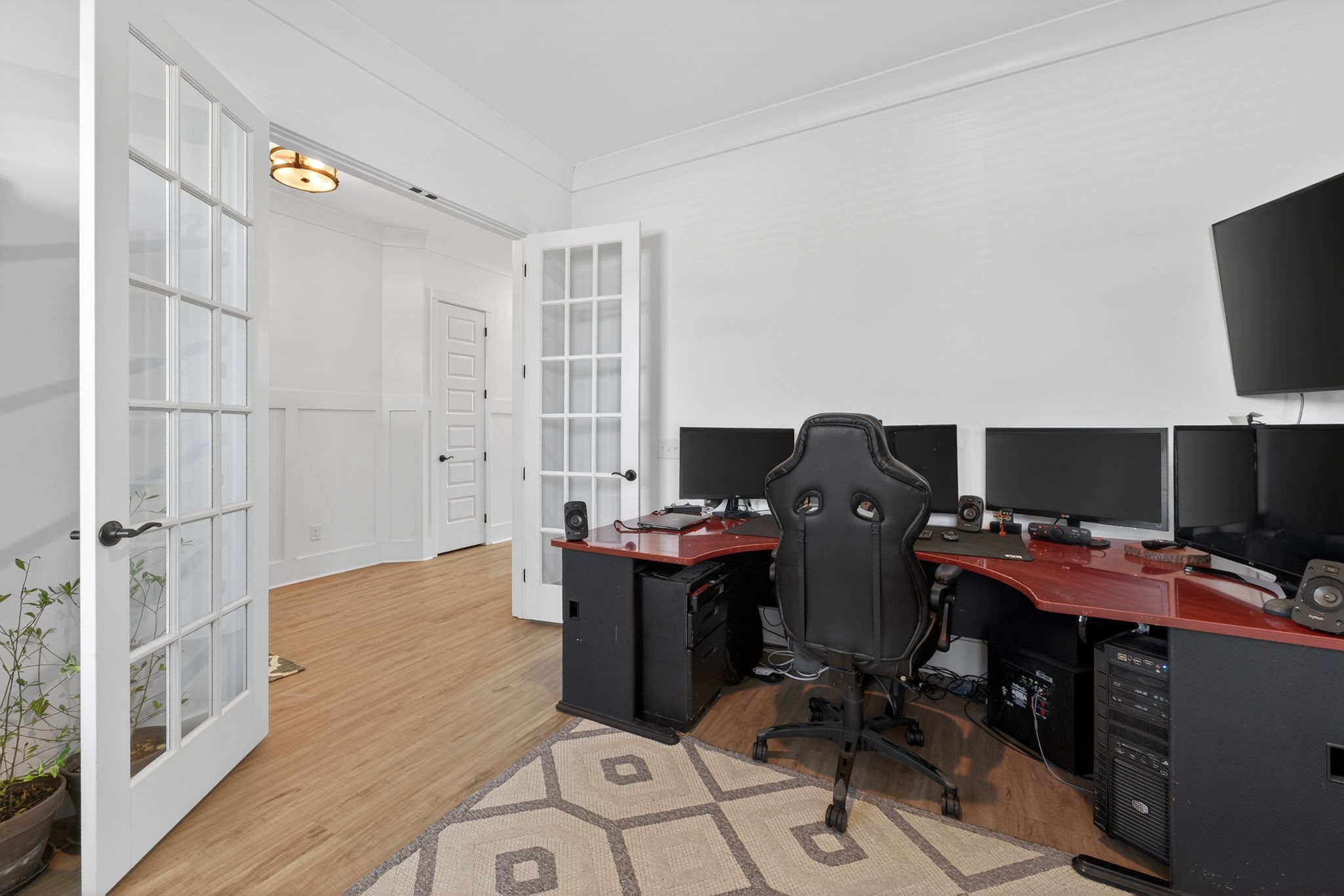 7780 Second Fiddle Way Arrington, TN 37014 - Photo 33 of 37 a view of a workspace with furniture and a window