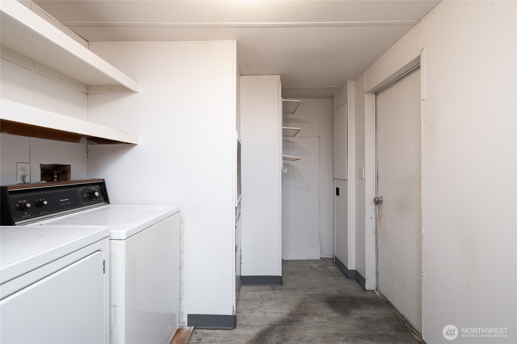 1133 State Street Sedro-Woolley, WA 98284 - Photo 20 of 28 a view of storage and utility room with washer and dryer