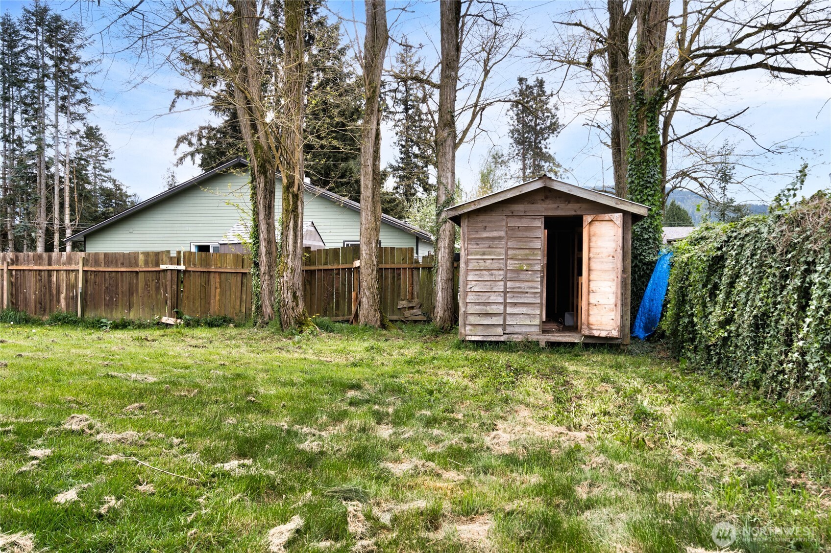 1133 State Street Sedro-Woolley, WA 98284 - Photo 26 of 28 a backyard of a house with lots of green space