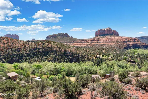 a view of a lot of trees and houses