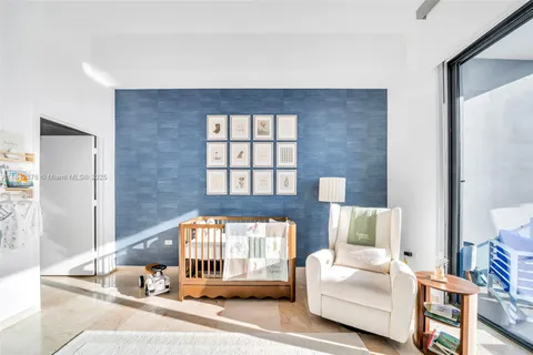 a view of balcony with furniture