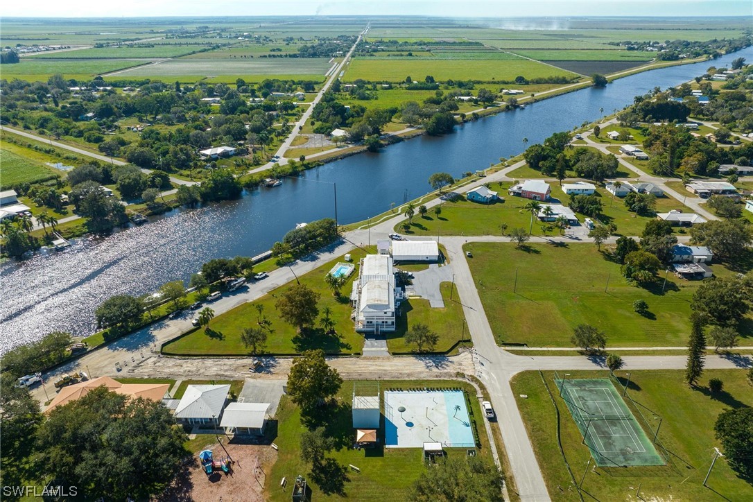 300 1st Street Moore Haven, FL 33471 - Photo 41 of 45 an aerial view of a house with outdoor space