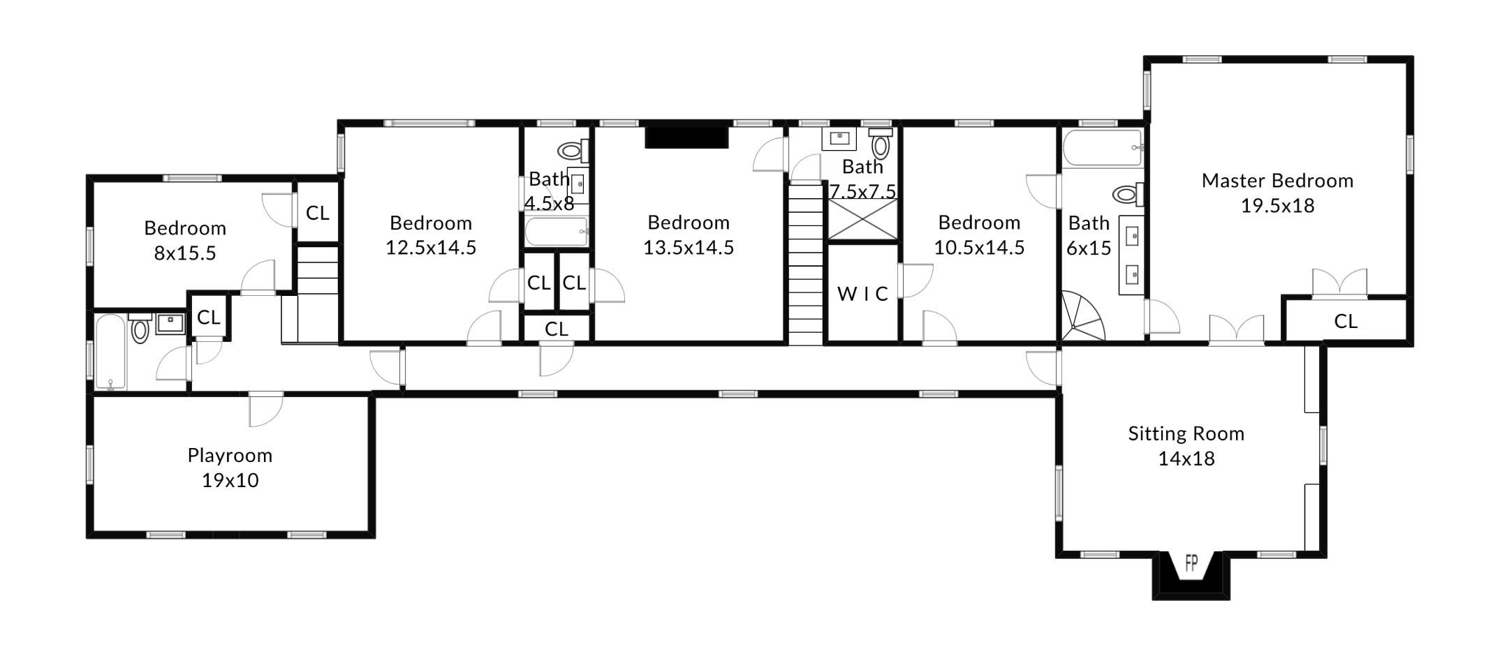 9 Sunswyck Road Darien, CT 06820 - Photo 43 of 43 a picture of a floor plan