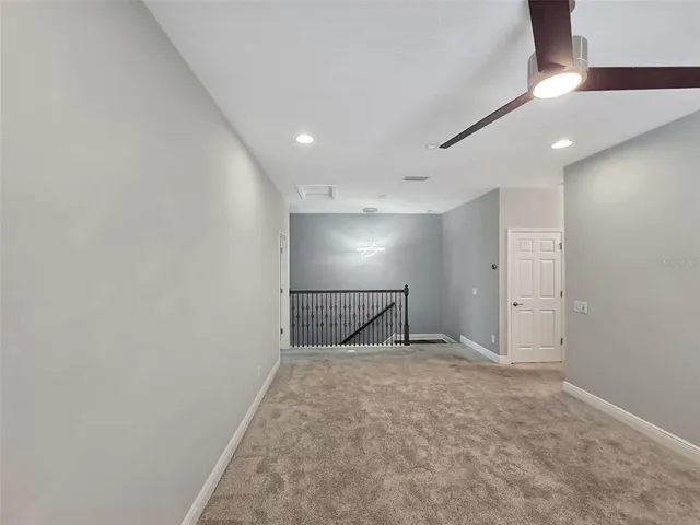 a view of empty room