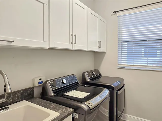 a view of water heater room