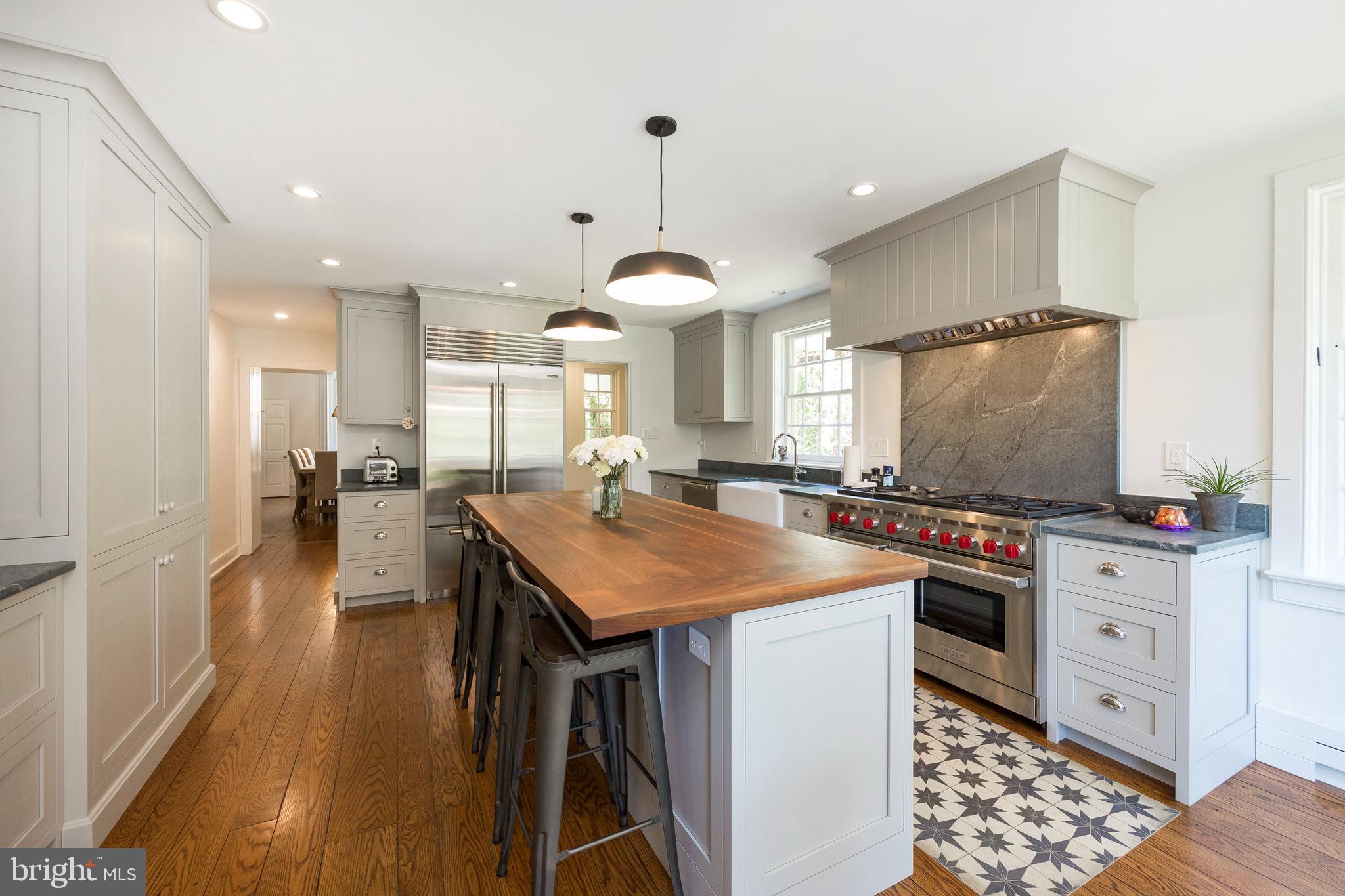 1351 Warwick Furnace Road Pottstown, PA 19465 - Photo 21 of 76 New Gourmet Kitchen with custom wood island top