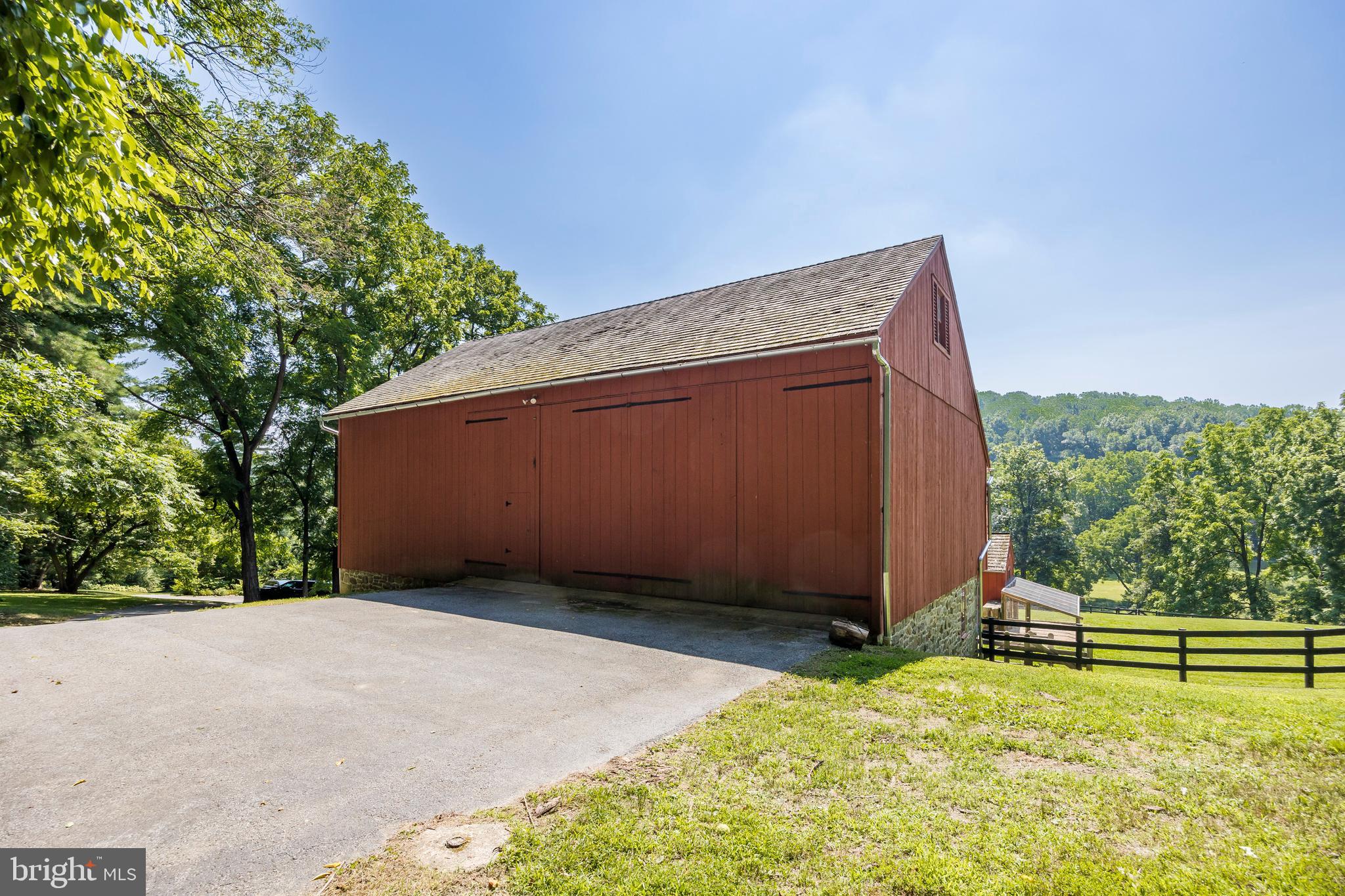 1351 Warwick Furnace Road Pottstown, PA 19465 - Photo 56 of 76 Upper level of Barn w/ 4 doors-each 8' x 12'