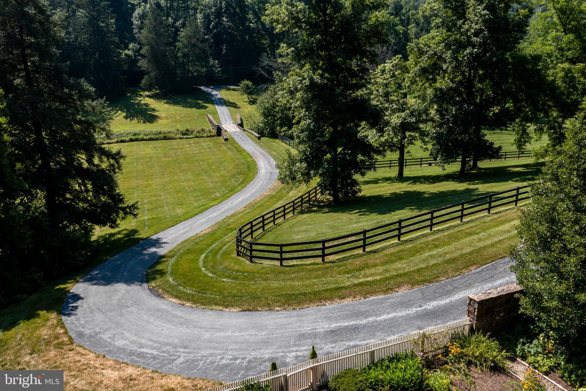 1351 Warwick Furnace Road Pottstown, PA 19465 - Photo 76 of 76 Meandering driveway leaving this Piece of Heaven
