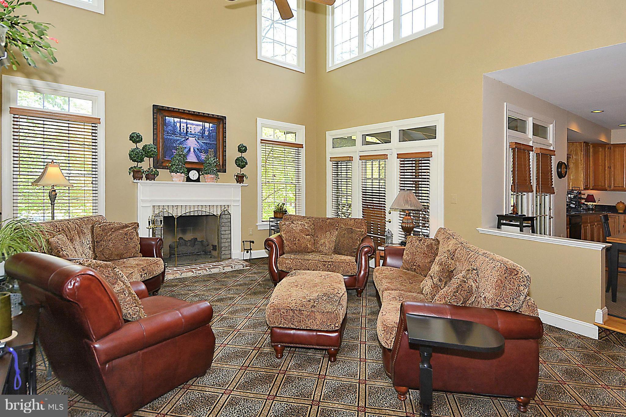 4399 Nuttall Road Fairfax, VA 22032 - Photo 12 of 30 2 Story Family Room w/ Fireplace