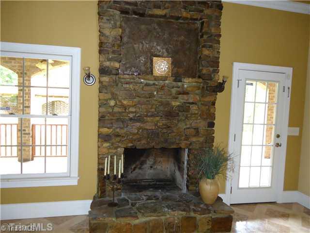 255 Danny Road Stoneville, NC 27048 - Photo 6 of 16 Living Room. Cozy Fireplace