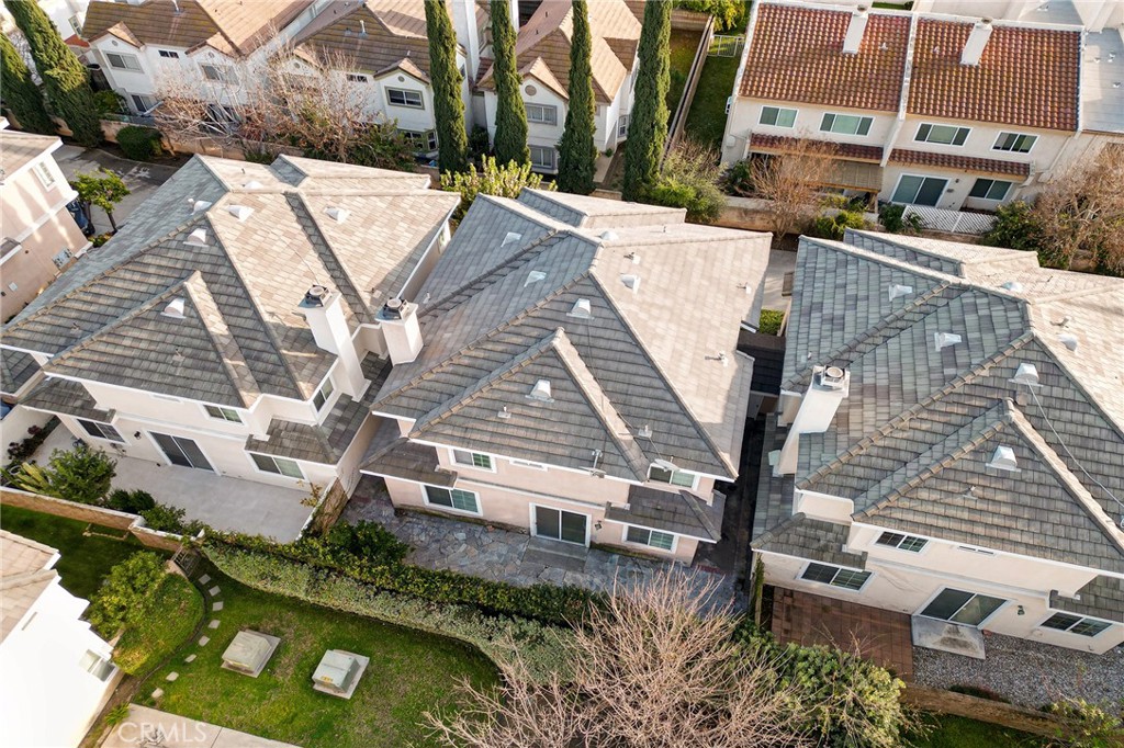 527 Fifth Avenue, Unit B Arcadia, CA 91006 - Photo 29 of 33 an aerial view of residential houses with outdoor space
