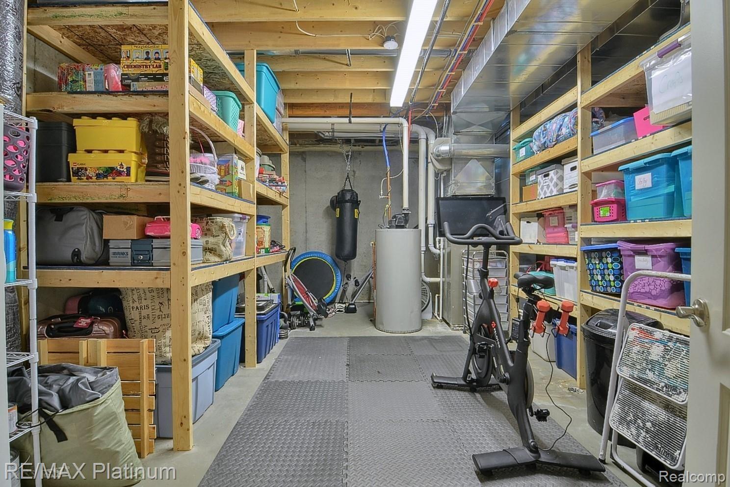 24579 Martindale Road South Lyon, MI 48178 - Photo 21 of 41 Lower Level Storage.jpg