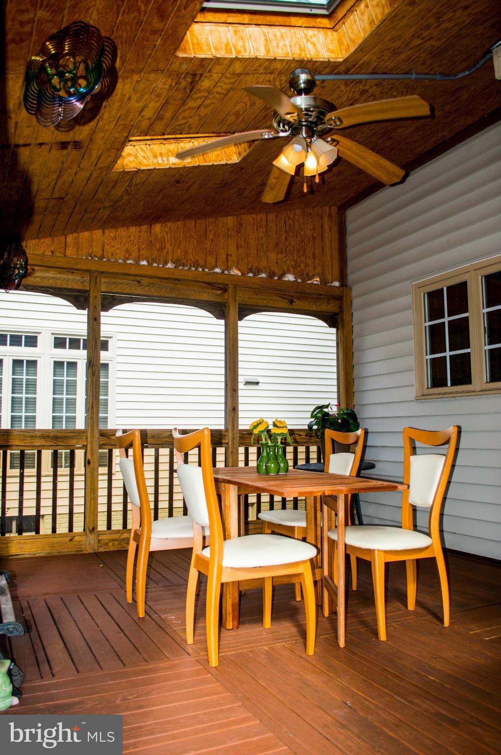 8552 Center Road Springfield, VA 22152 - Photo 28 of 30 Enclosed porch