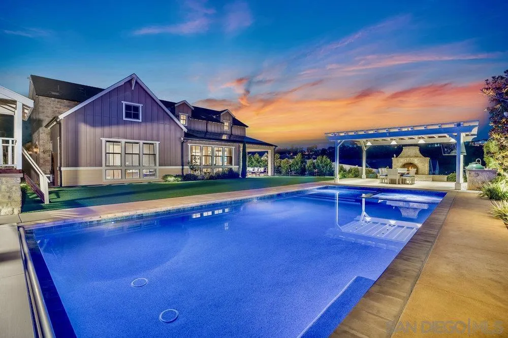 1259 Berryman Canyon Encinitas, CA 92024 - Photo 28 of 36 a view of a house with pool yard and balcony