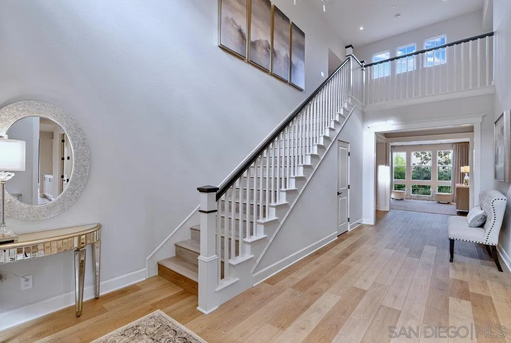 1259 Berryman Canyon Encinitas, CA 92024 - Photo 5 of 36 a view of entryway and hall with wooden floor
