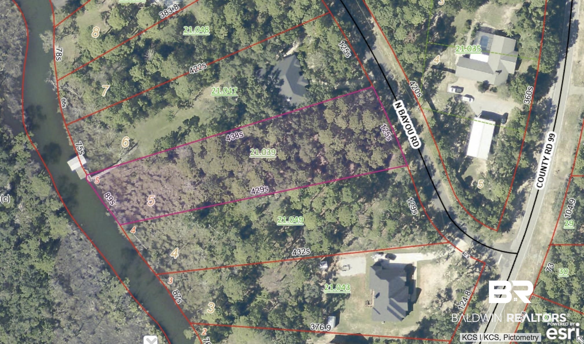 9545 North Bayou Road Lillian, AL 36549 - Photo 33 of 34 Map location