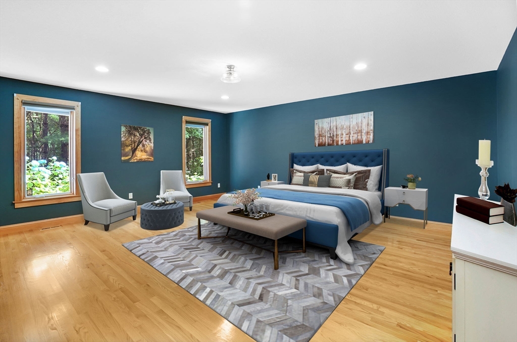 89 Nottingham Drive East Longmeadow, MA 01028 - Photo 16 of 40 a bedroom with furniture and a wooden floor