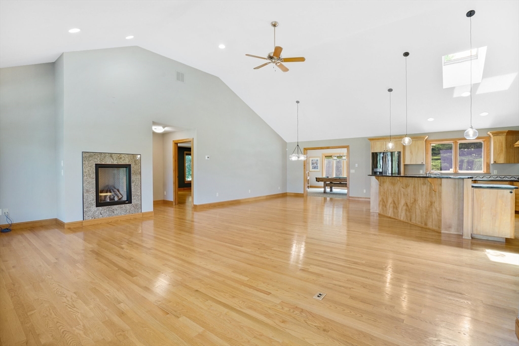 89 Nottingham Drive East Longmeadow, MA 01028 - Photo 9 of 40 a view of a livingroom with a fireplace