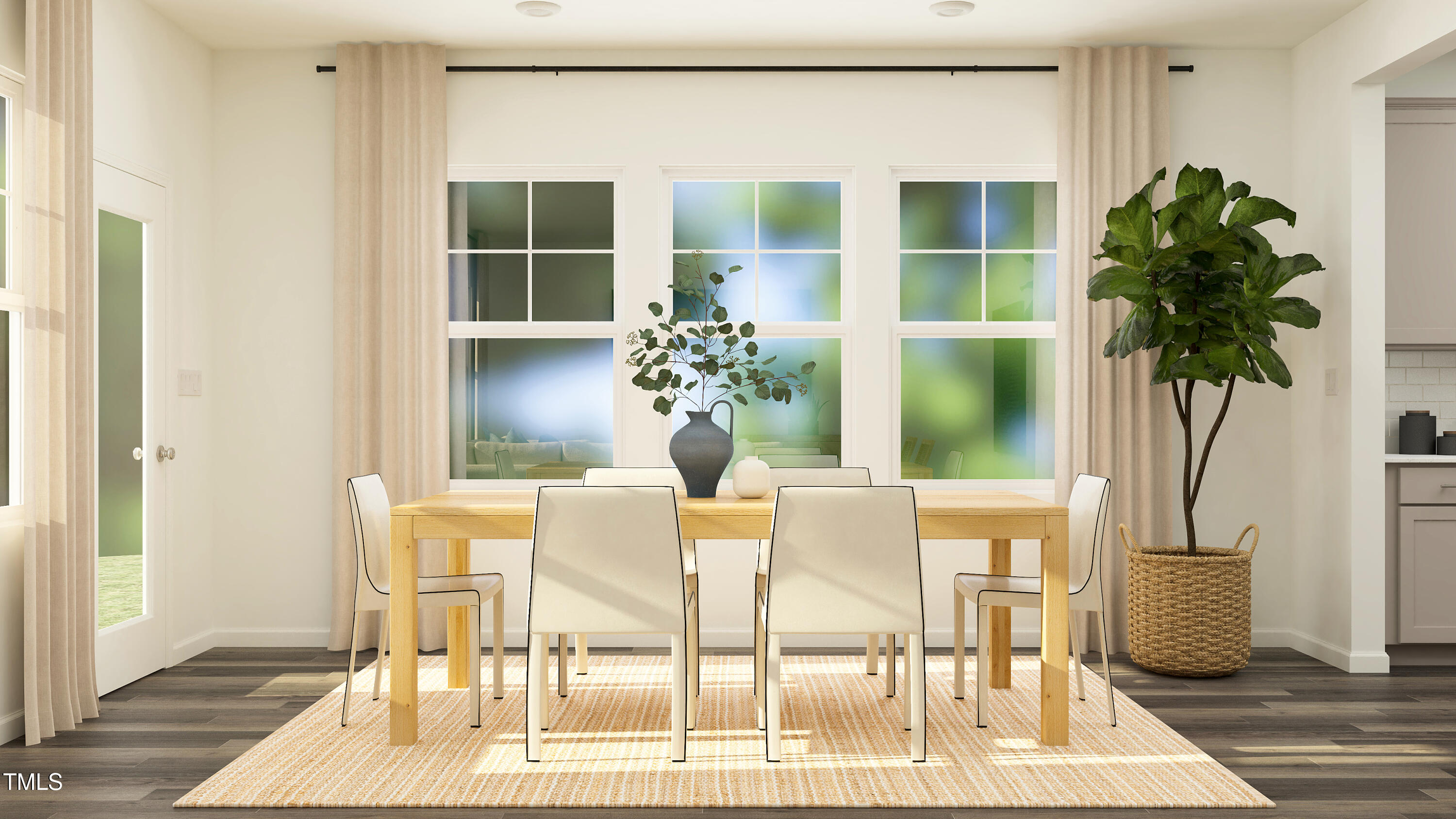 1016 Red Finch Way Fuquay-Varina, NC 27526 - Photo 6 of 22 a dining room with furniture and window