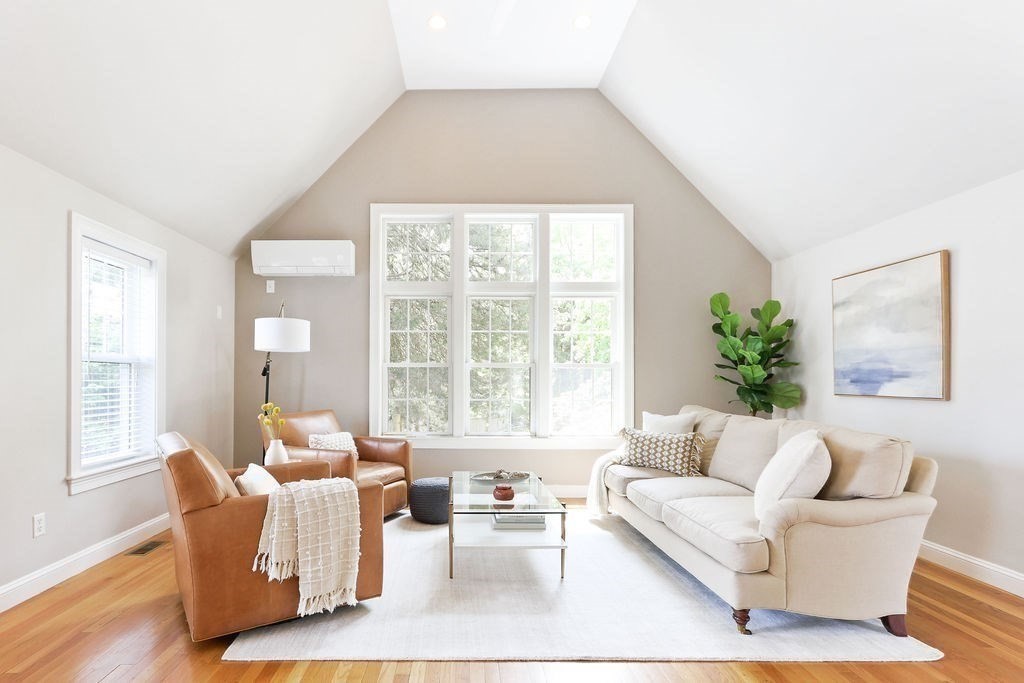 1097 Greendale Avenue Needham, MA 02492 - Photo 16 of 36 a living room with furniture and a large window