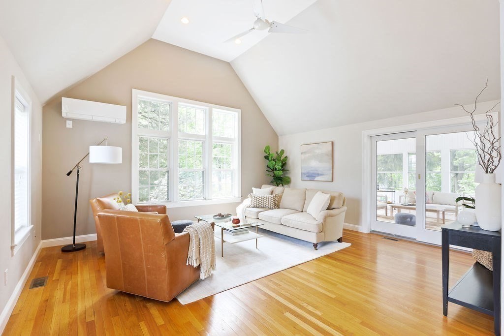 1097 Greendale Avenue Needham, MA 02492 - Photo 17 of 36 a living room with furniture and wooden floor