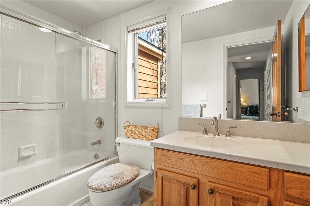 947 Incline Way, Unit 183 Incline Village, NV 89451 - Photo 17 of 37 a bathroom with a sink toilet and shower
