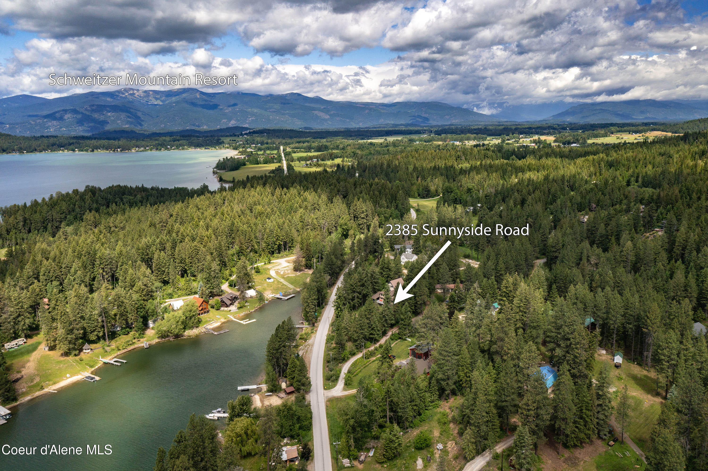 2385 Sunnyside Road Sandpoint, ID 83864 - Photo 62 of 64 Sunnyside Road Waterfront Home