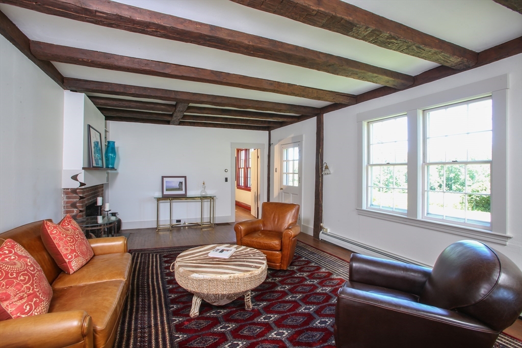 5 State Farm Road Heath, MA 01340 - Photo 15 of 42 a living room with furniture and a large window