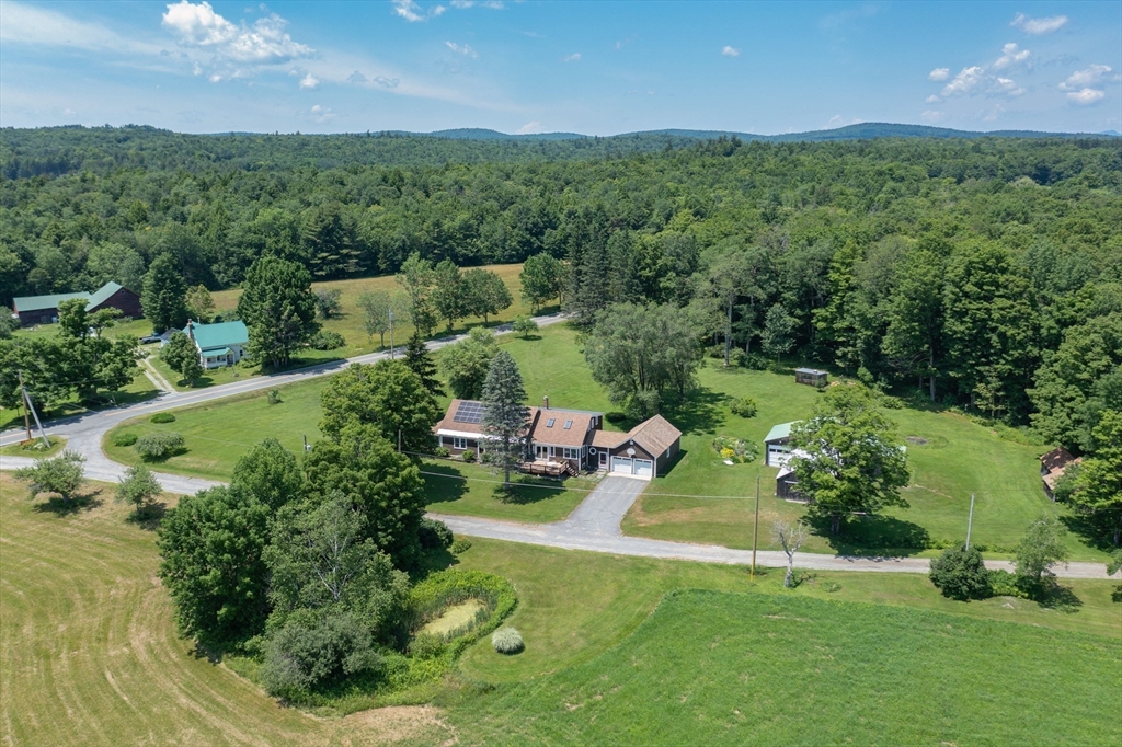5 State Farm Road Heath, MA 01340 - Photo 4 of 42 an aerial view of a house with a yard