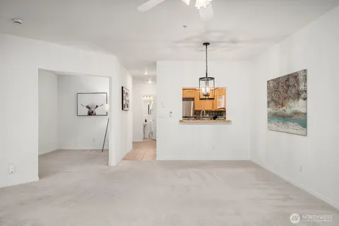 a room with furniture and window