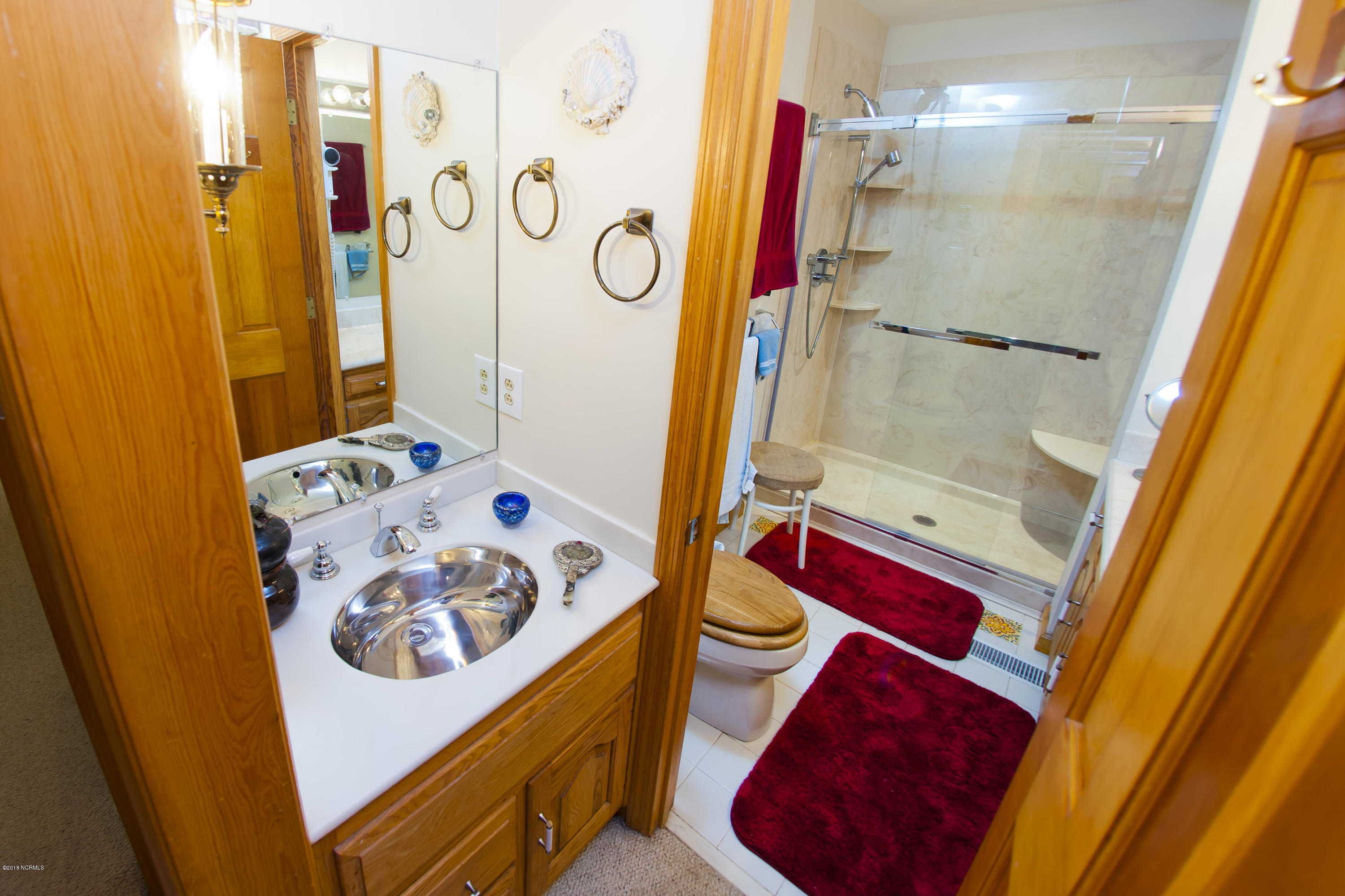 693 Raymond Road Arapahoe, NC 28510 - Photo 16 of 47 Second Vanity in Master Bathroom