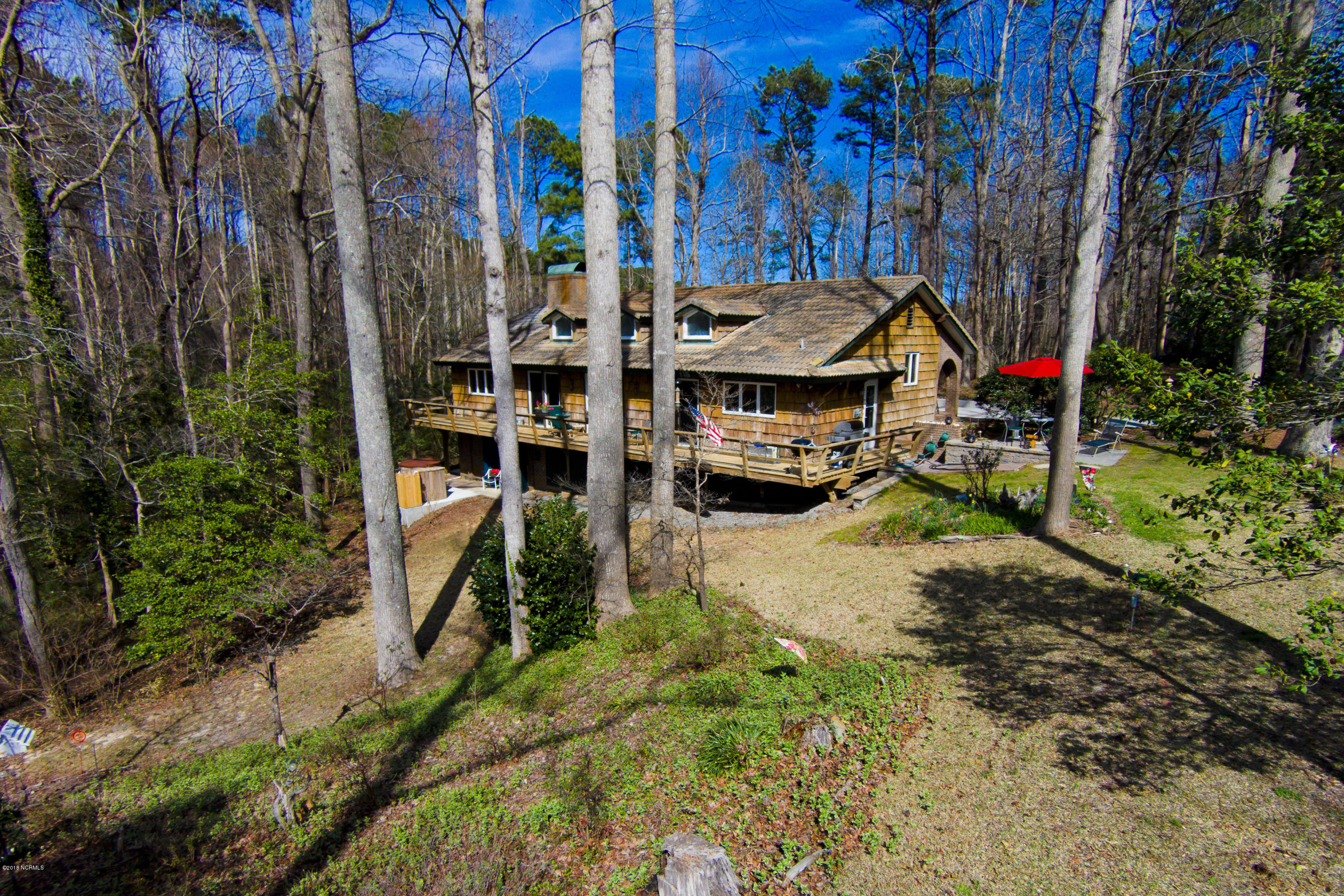 693 Raymond Road Arapahoe, NC 28510 - Photo 4 of 47 View of home from Riverside