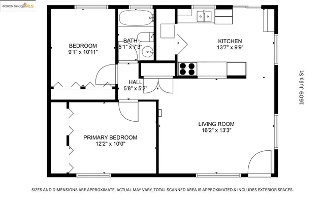 $995,000 | 1611 Julia Street, Berkeley, CA 94703