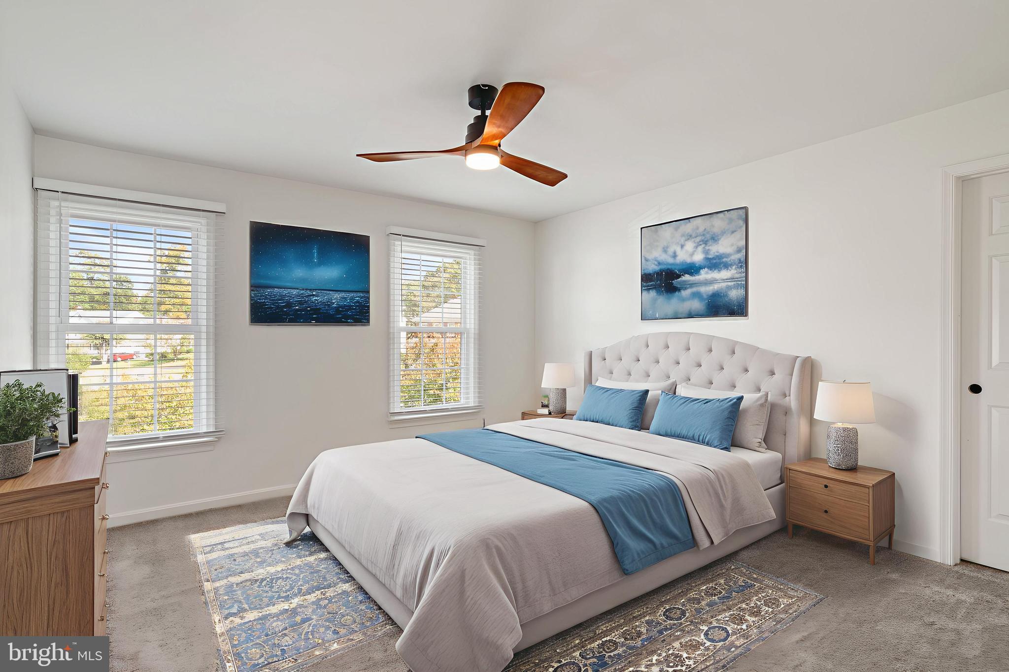 6218 Stonehunt Place Clifton, VA 20124 - Photo 27 of 37 a bedroom with a bed and a window