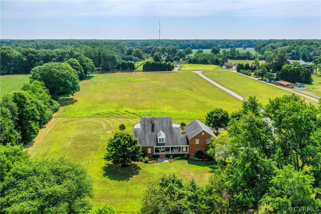 11351 Hillcrest Road Hanover, VA 23069 - Photo 48 of 48 an aerial view of a house with a yard