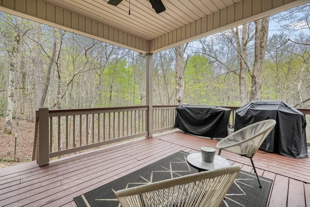 2232 Burnt Mountain Road Jasper, GA 30143 - Photo 37 of 50 a view of balcony with furniture