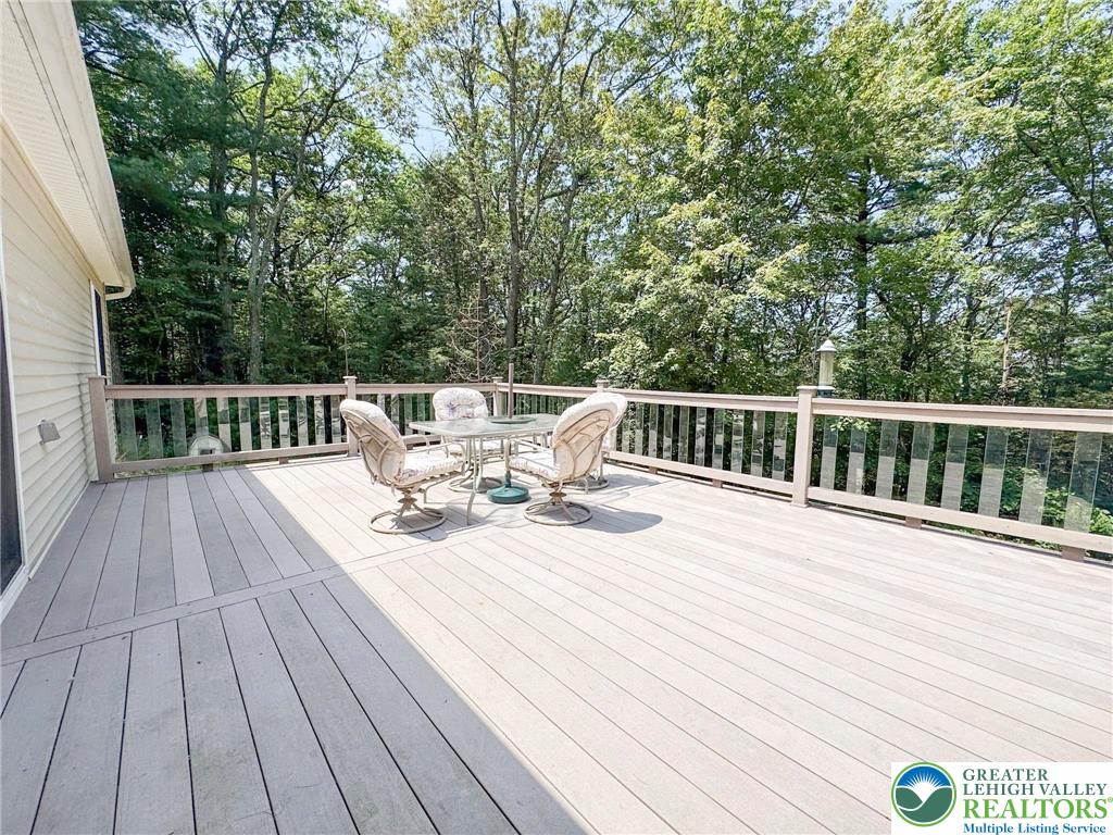 111 Turkey Ridge Kunkletown, PA 18058 - Photo 23 of 30 a view of balcony with wooden floor and seating space