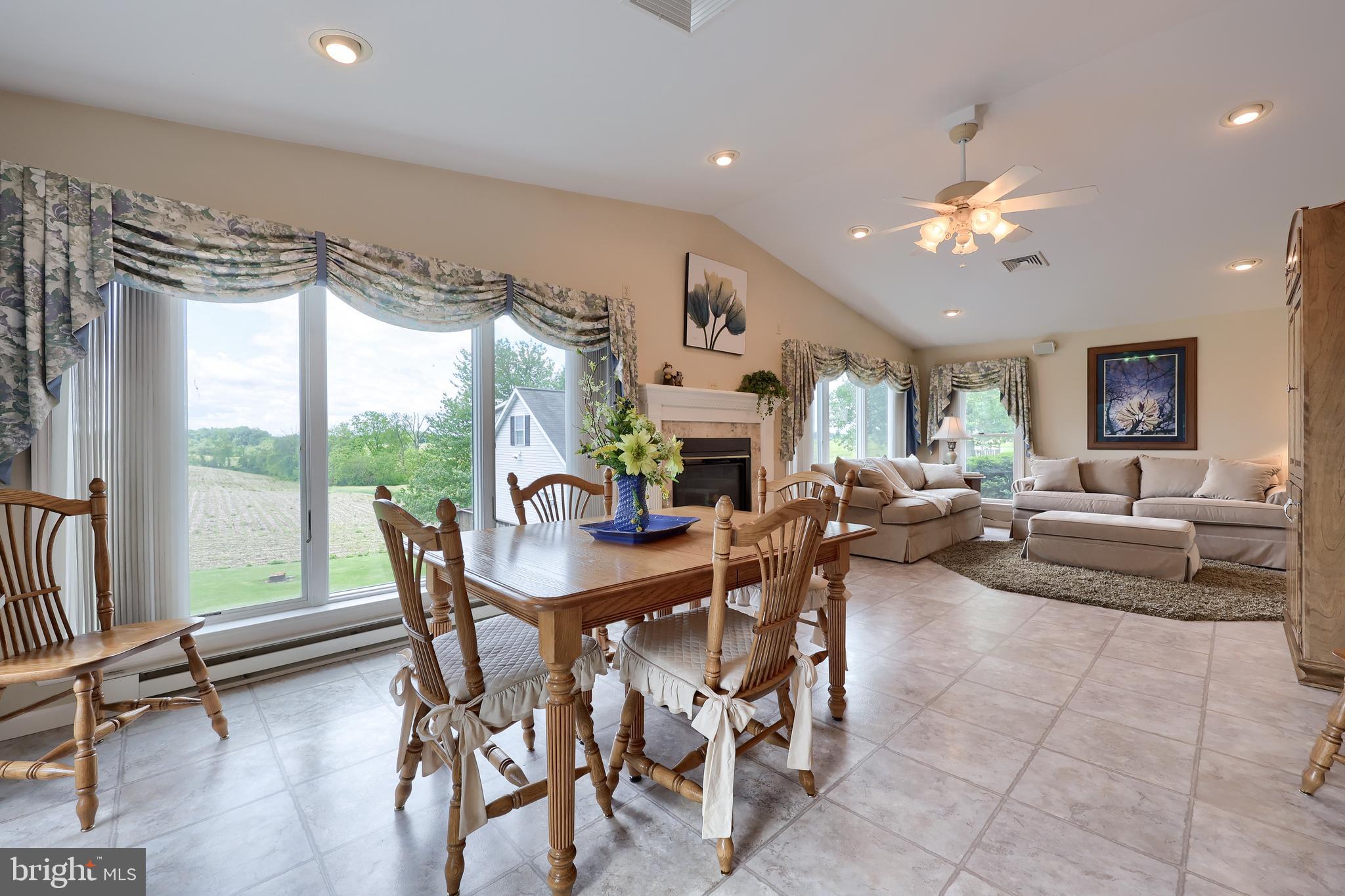 918 Lebanon Road Manheim, PA 17545 - Photo 22 of 60 a view of a dining room with furniture window and outside view