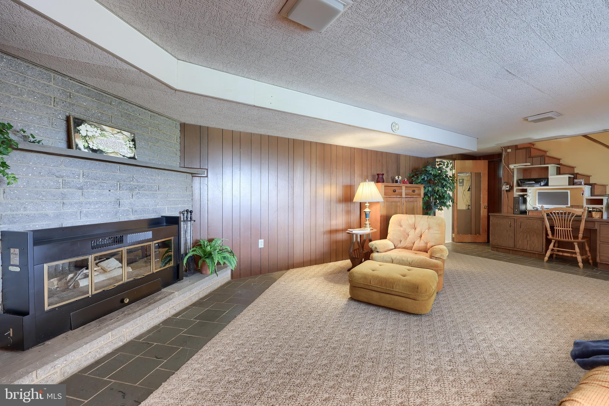 918 Lebanon Road Manheim, PA 17545 - Photo 37 of 60 a living room with furniture and a fireplace