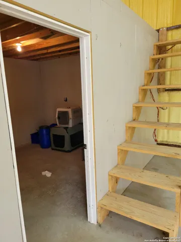 a backyard of a house