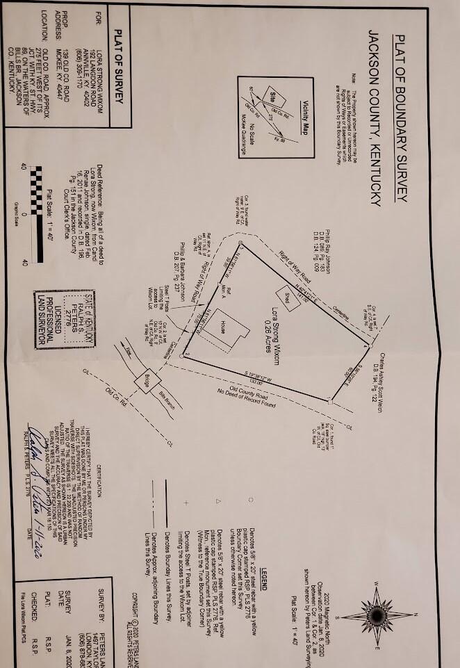 139 Old County Road McKee, KY 40447 - Photo 22 of 22 plat