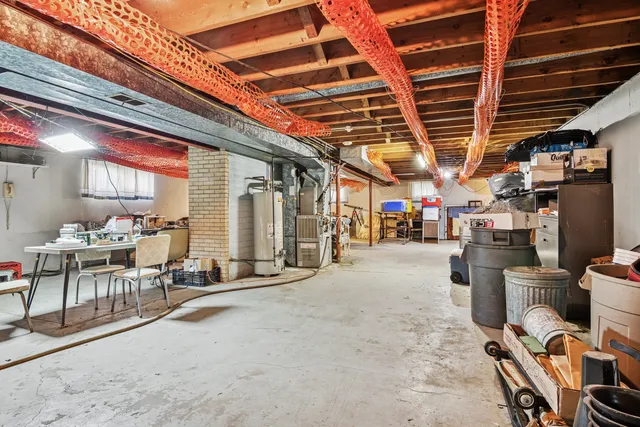 a view of storage and utility room